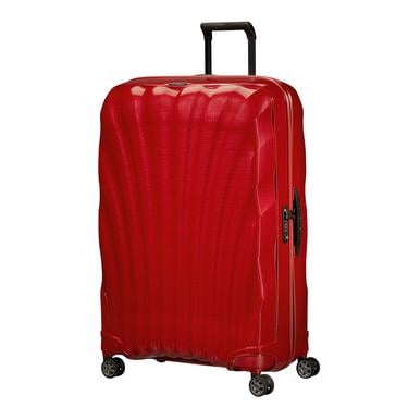  Samsonite C-Lite - Spinner Kırmızı 4 Tekerlekli Ekstra Büyük Boy Valiz 81cm