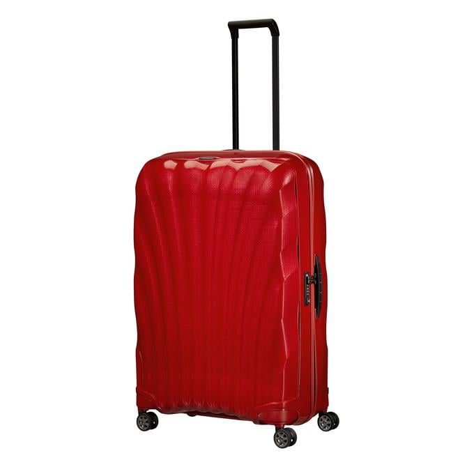  Samsonite C-Lite - Spinner Kırmızı 4 Tekerlekli Ekstra Büyük Boy Valiz 81cm