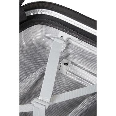  Samsonite Gri Proxis - Spinner 4 Tekerlekli Körüklü Kabin Boy Valiz 55 cm
