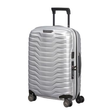  Samsonite Gri Proxis - Spinner 4 Tekerlekli Körüklü Kabin Boy Valiz 55 cm