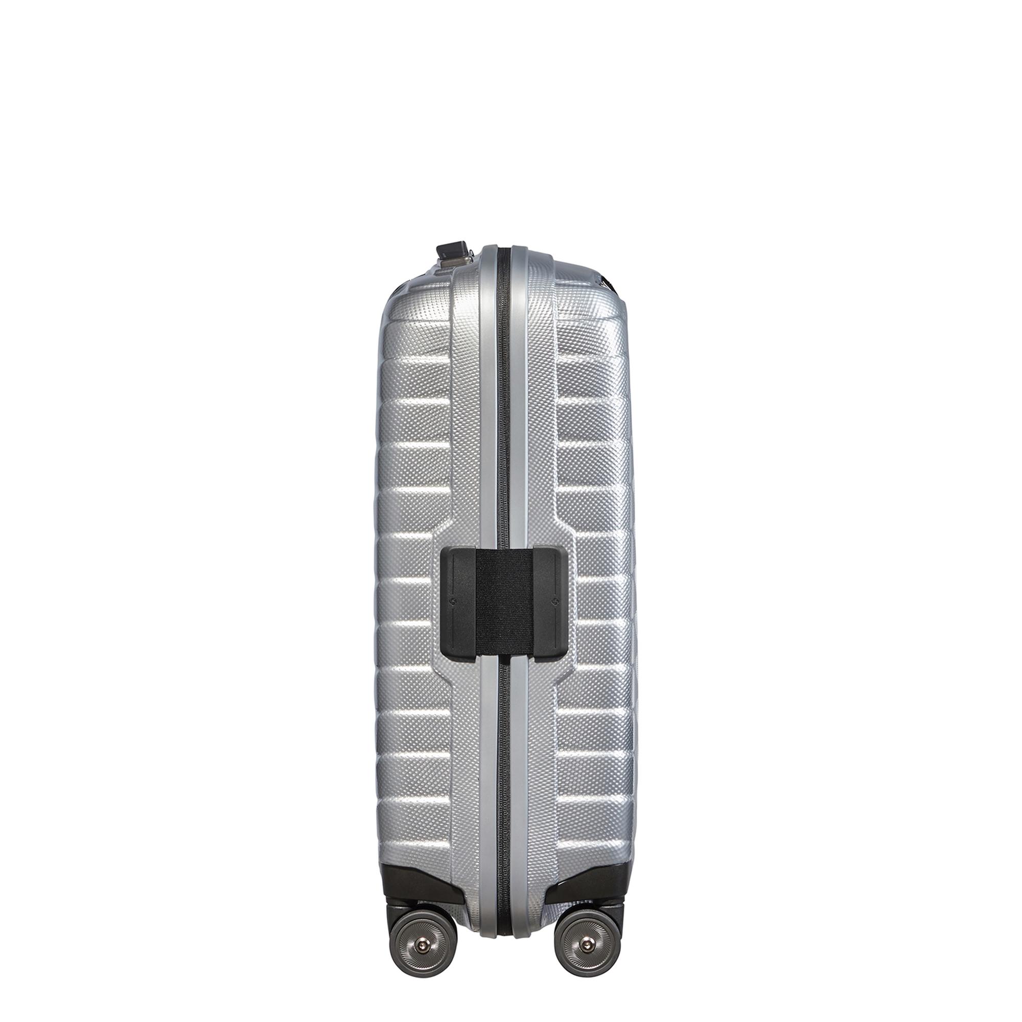 Samsonite Gri Proxis - Spinner 4 Tekerlekli Körüklü Kabin Boy Valiz 55 cm