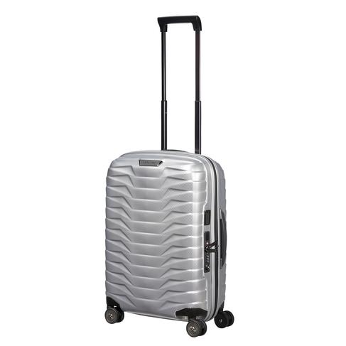  Samsonite Gri Proxis - Spinner 4 Tekerlekli Körüklü Kabin Boy Valiz 55 cm