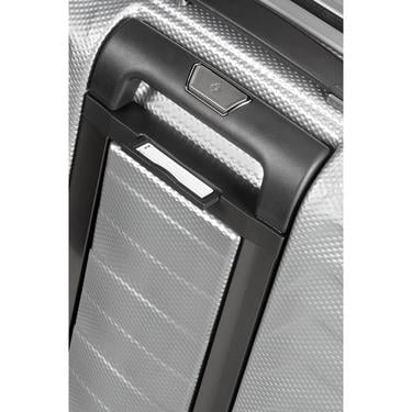  Samsonite Gri Proxis - Spinner 4 Tekerlekli Körüklü Kabin Boy Valiz 55 cm