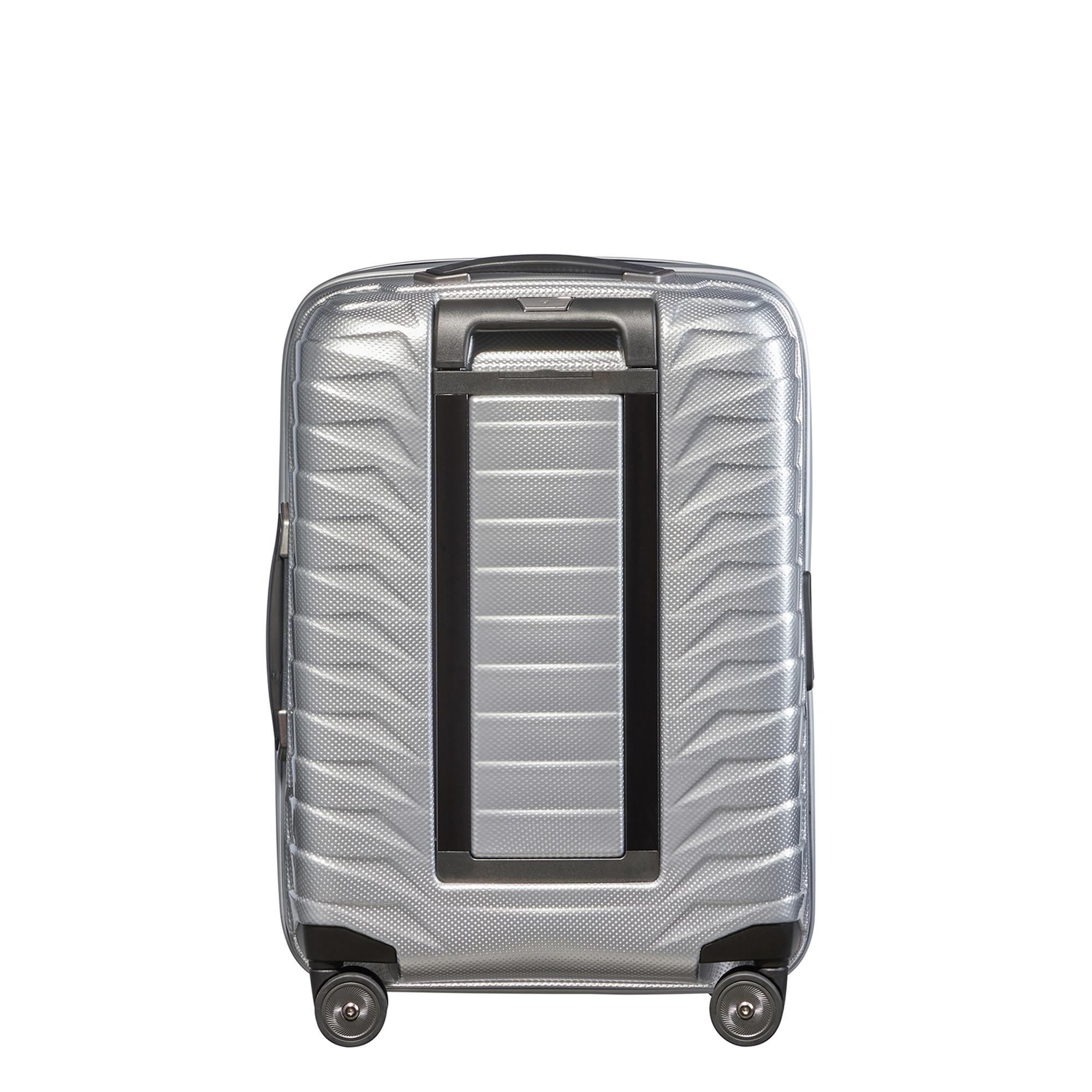 Samsonite Gri Proxis - Spinner 4 Tekerlekli Körüklü Kabin Boy Valiz 55 cm