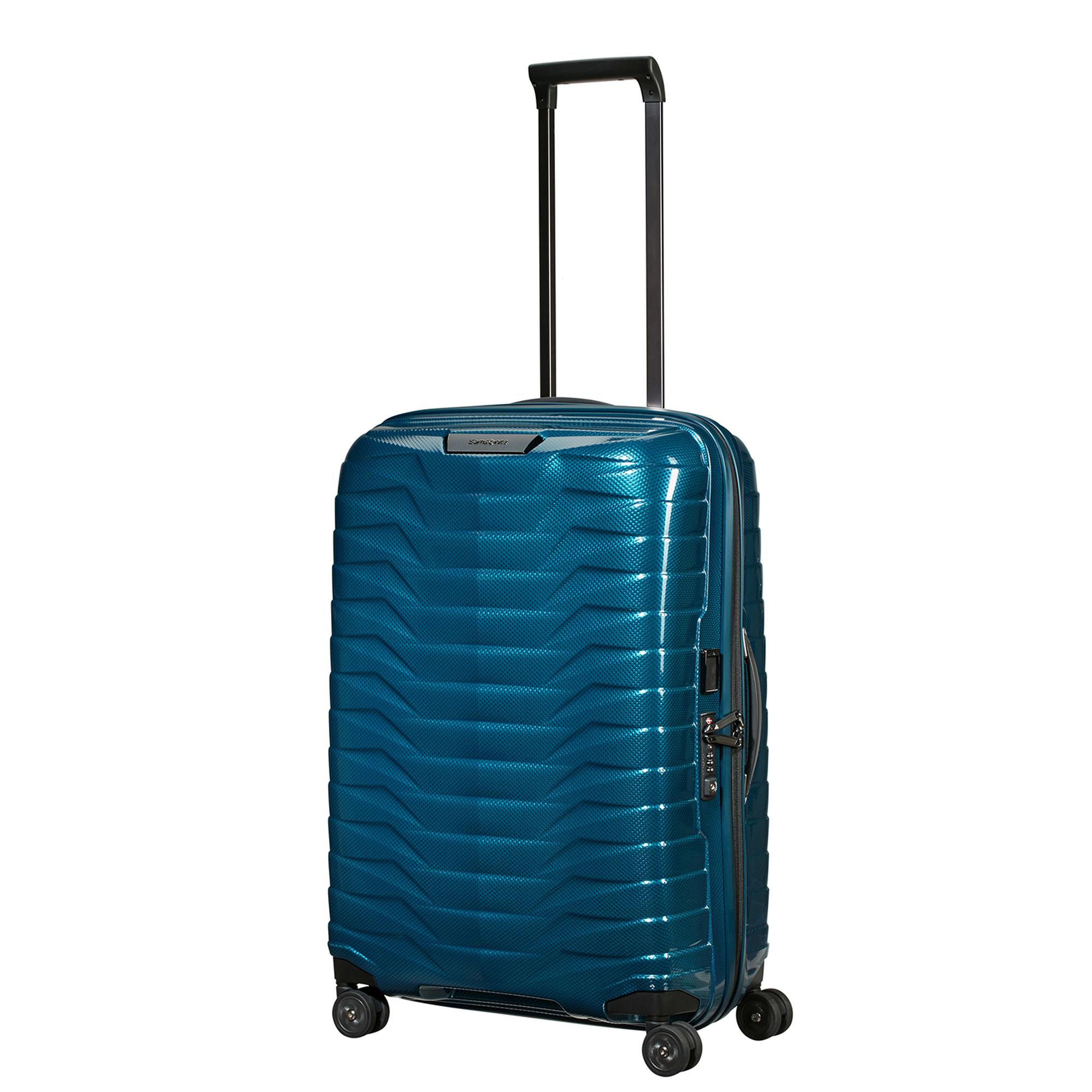 Samsonite Lacivert Proxis - Spinner 4 Tekerlekli Orta Boy Valiz 69cm