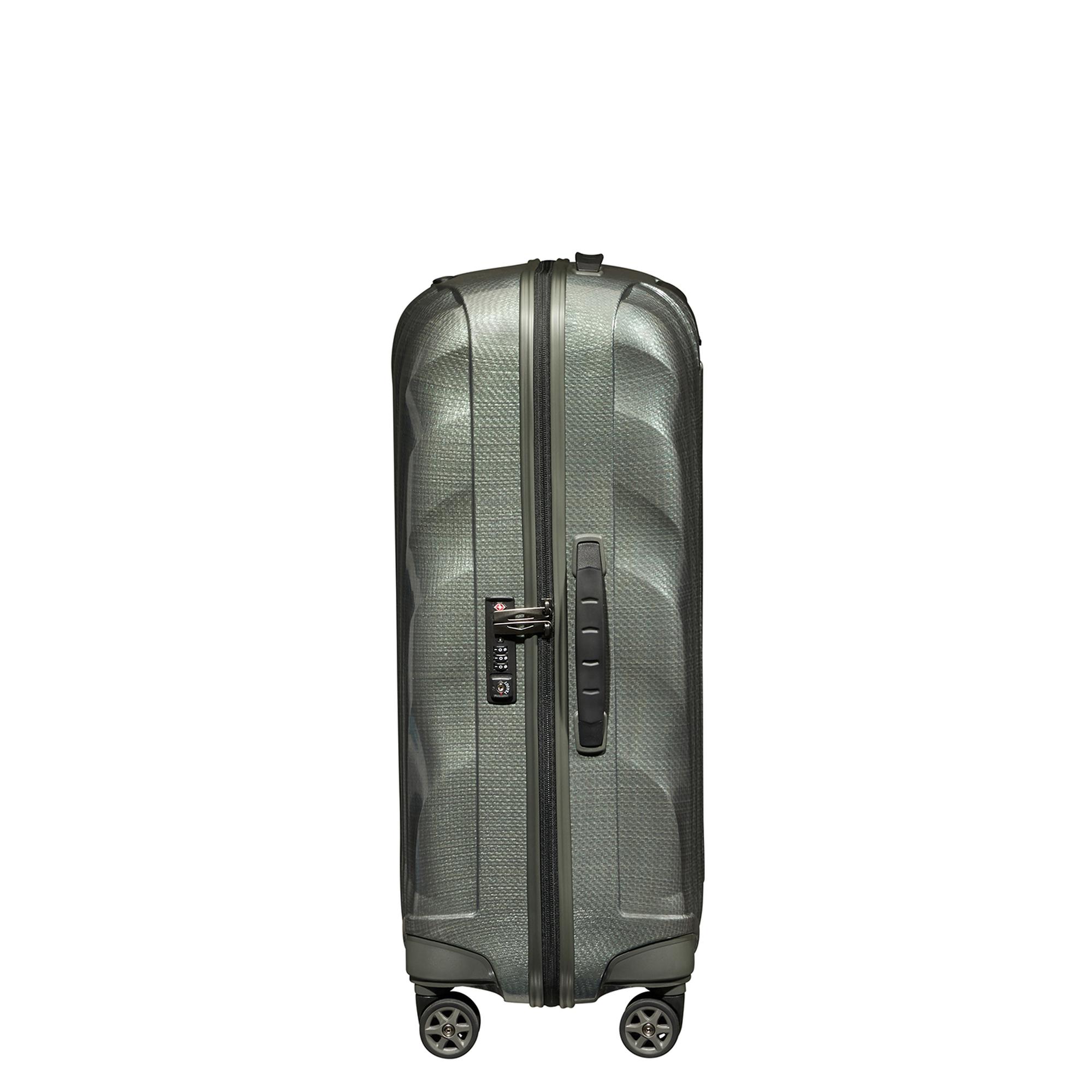 Samsonite Yeşil C-Lite - Spinner 4 Tekerlekli Orta Boy Valiz 69cm