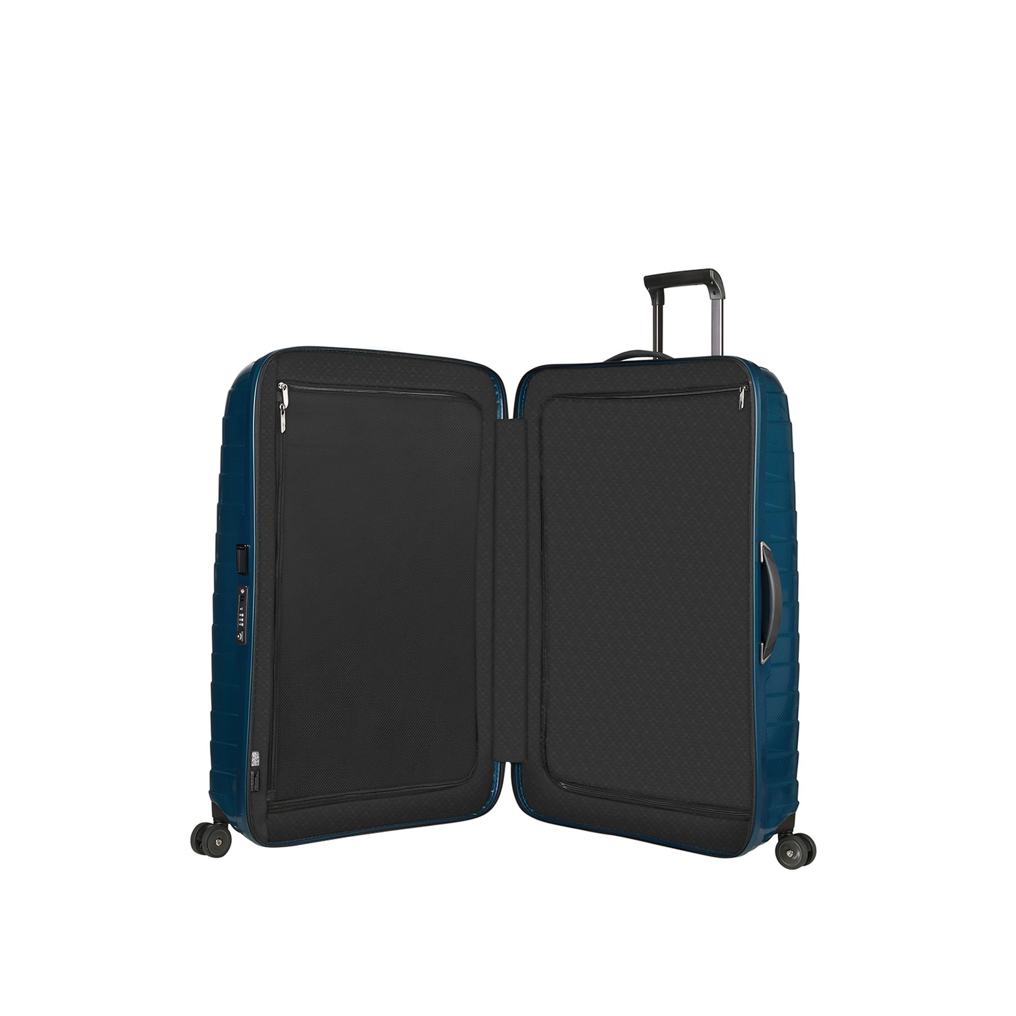 Samsonite Lacivert Proxis - Spinner 4 Tekerlekli  Ekstra Büyük Boy Valiz 81 cm