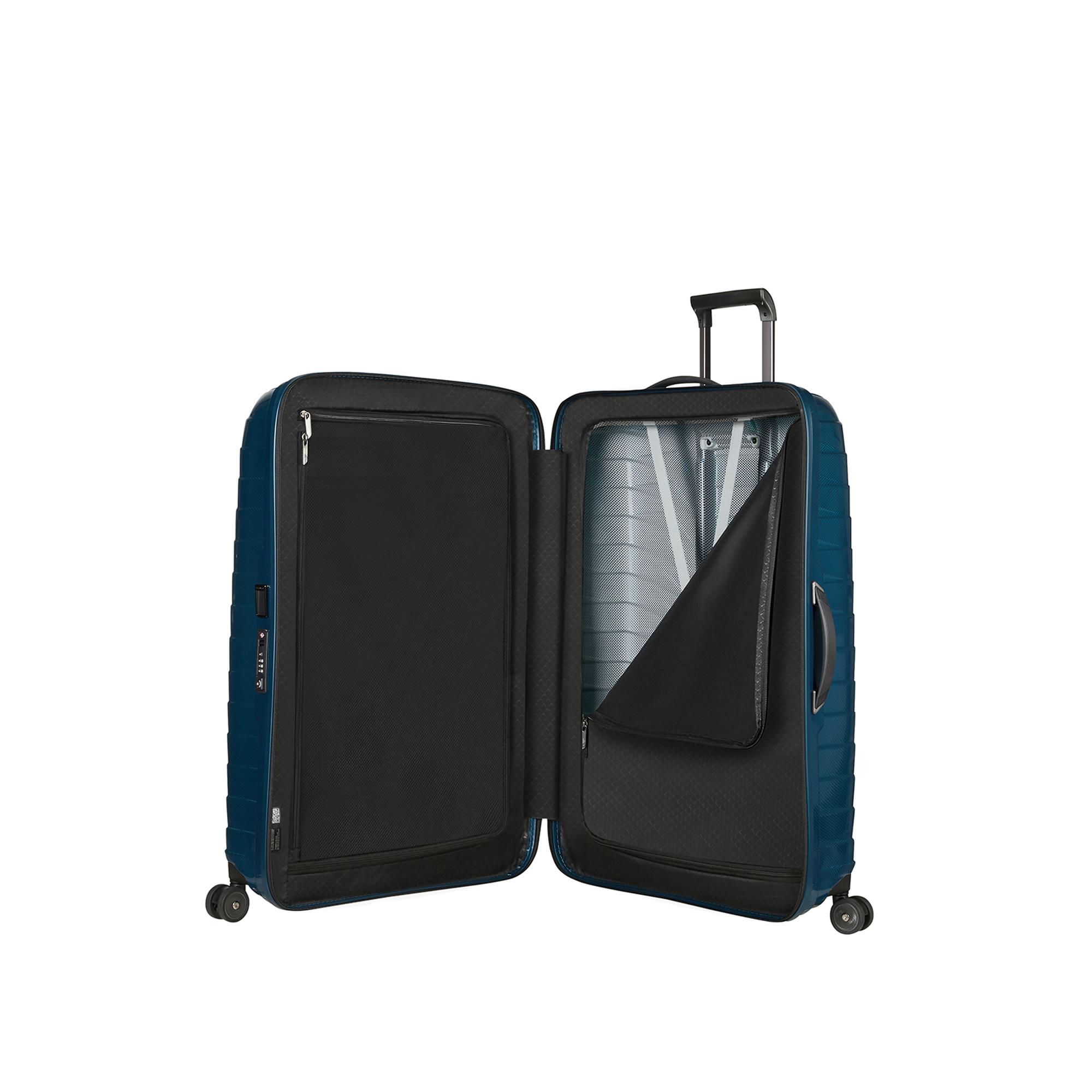 Samsonite Lacivert Proxis - Spinner 4 Tekerlekli  Ekstra Büyük Boy Valiz 81 cm