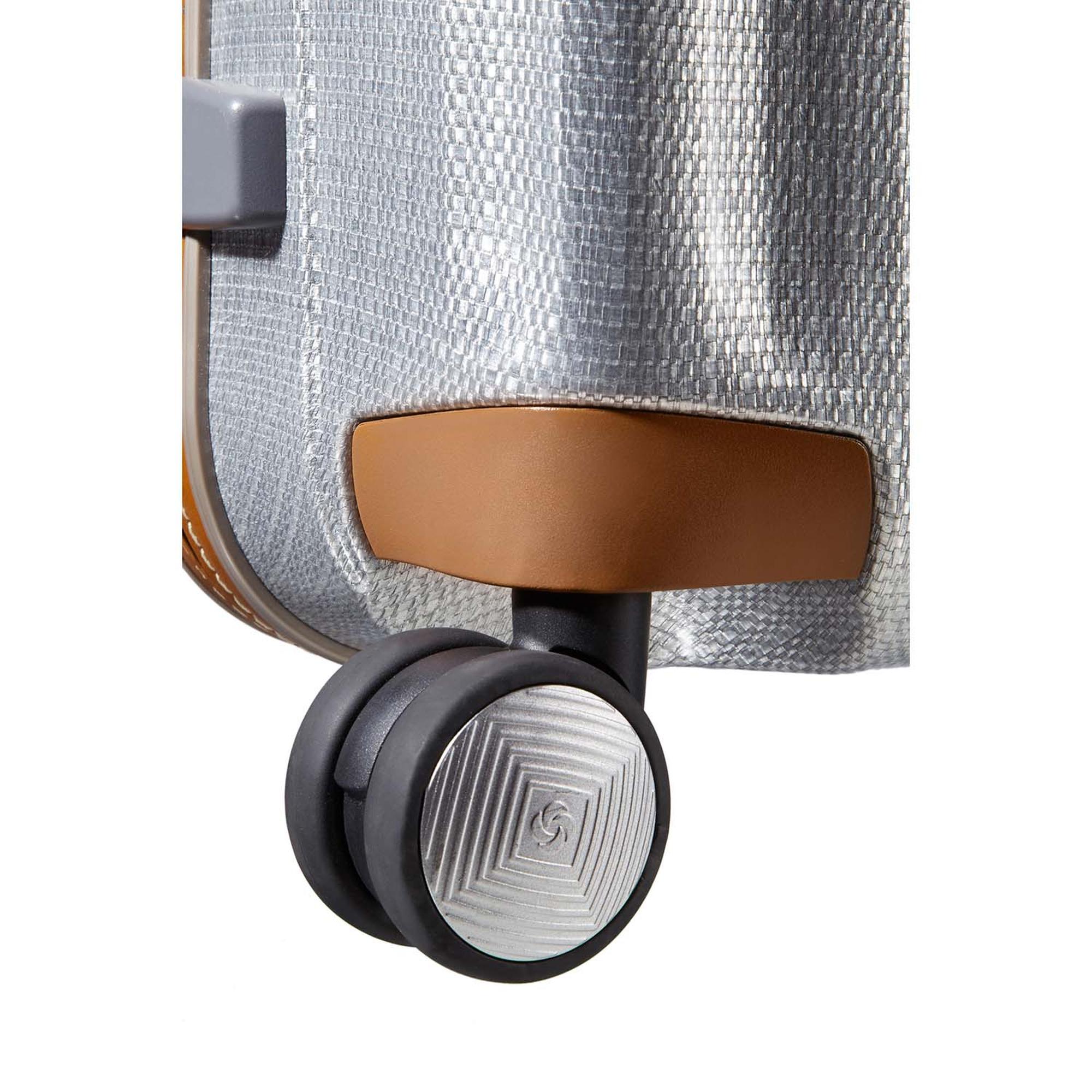 Samsonite Gri Lite-Cube Dlx - 4 Tekerlekli 68 cm Orta Boy Spinner Valiz