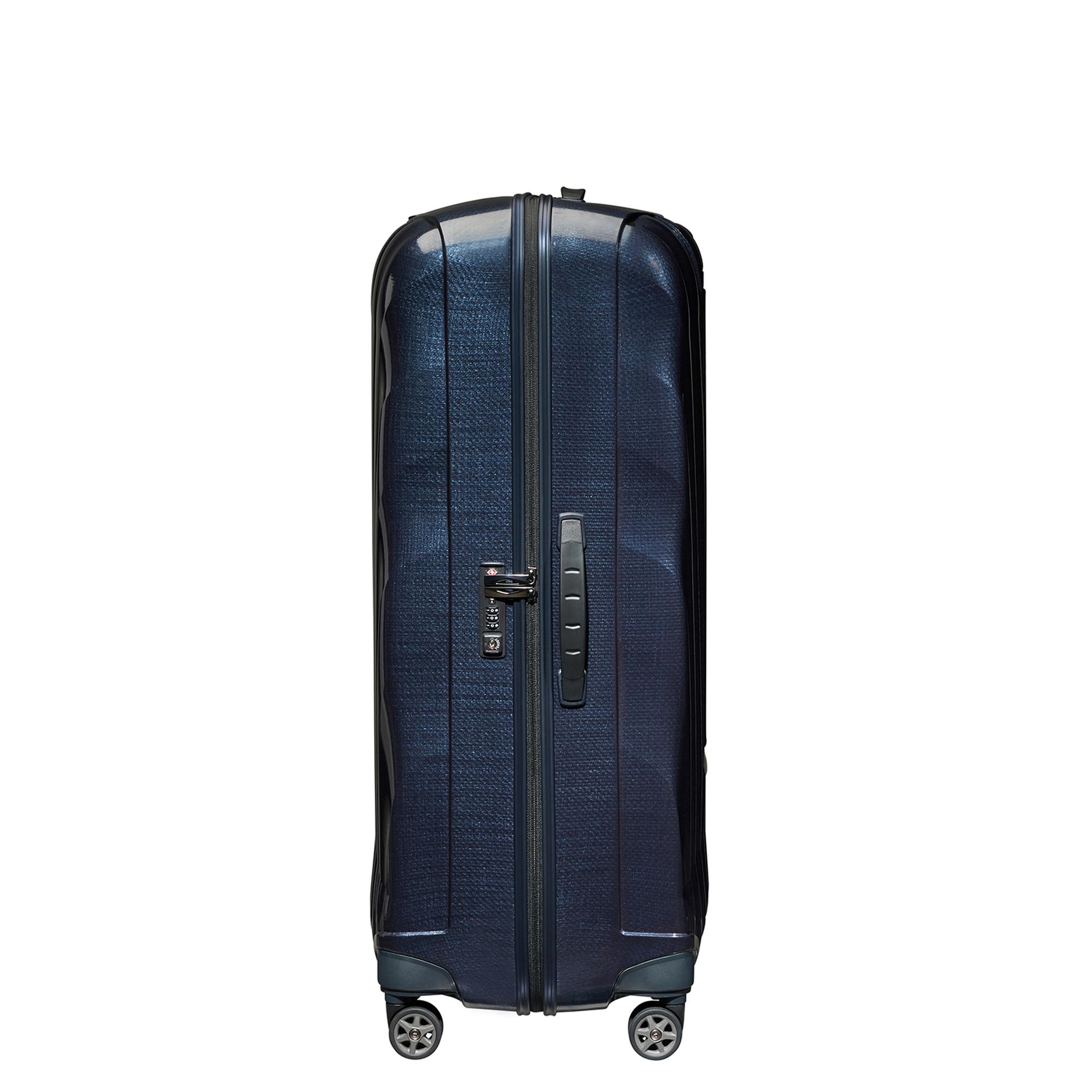 Samsonite Lacivert C-Lite - Spinner 4 Tekerlekli Jumbo Büyük Boy Valiz 86cm