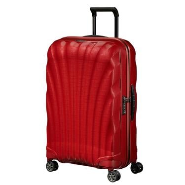  Samsonite Kırmızı C-Lite - Spinner Kırmızı 4 Tekerlekli Orta Boy Valiz 69cm