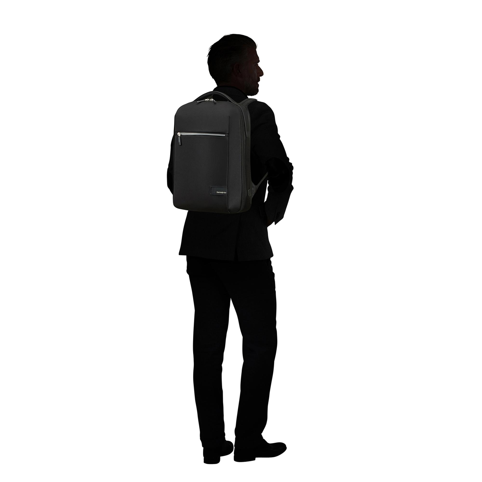 Samsonite Siyah Litepoint - Laptop Sırt Çantası 14.1"