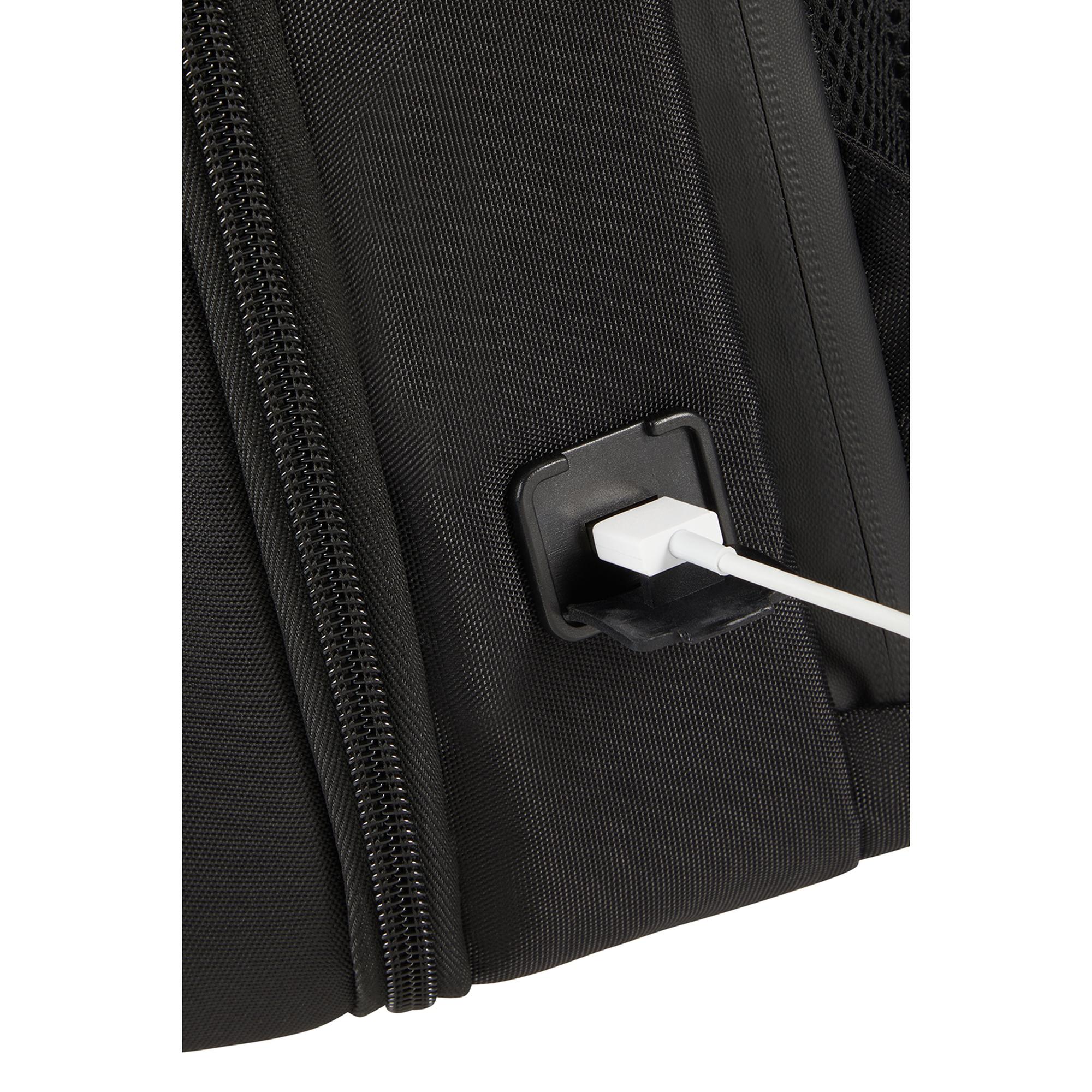 Samsonite Siyah Litepoint - Laptop Sırt Çantası 14.1"