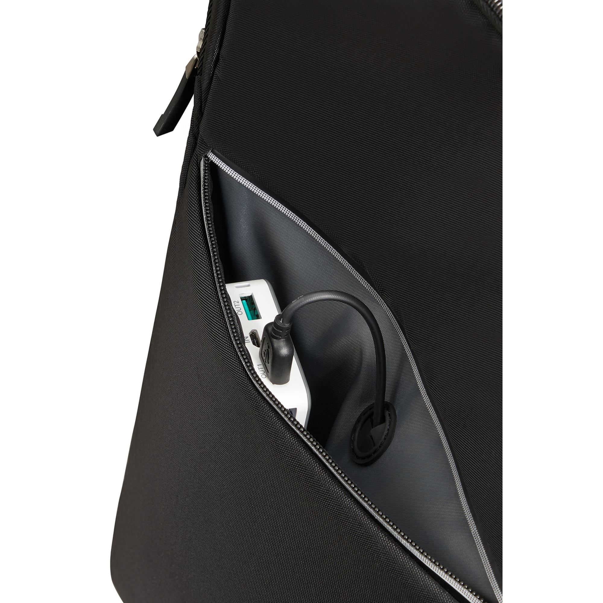 Samsonite Siyah Litepoint - Laptop Sırt Çantası 14.1"