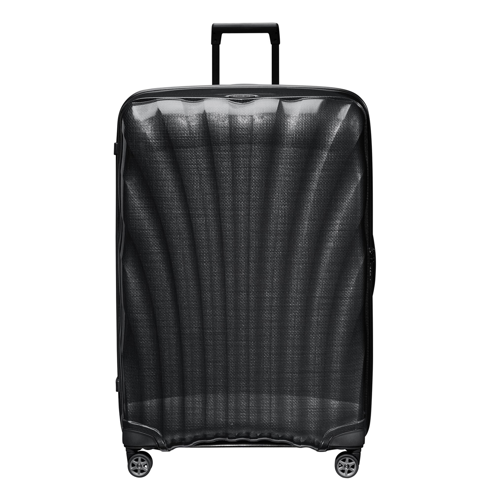 Samsonite Siyah C-Lite - Spinner 4 Tekerlekli Jumbo Büyük Boy Valiz 86cm