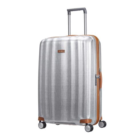  Samsonite Gri Lite-Cube Dlx - 4 Tekerlekli 82 cm Büyük Boy Valiz
