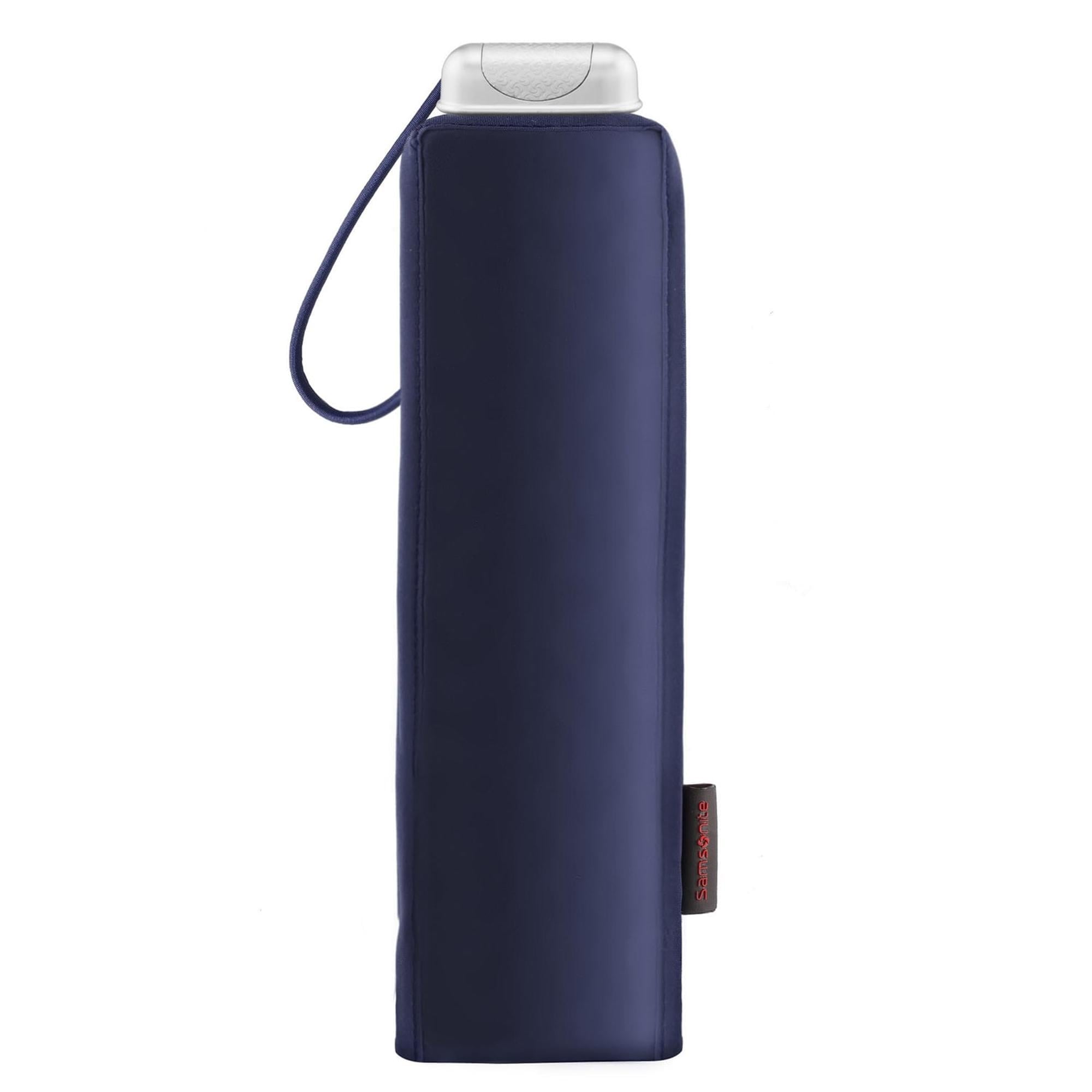 Samsonite Lacivert Alu Drop S - 3 Kademeli Manuel Katlanabilir Şemsiye