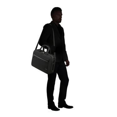  Samsonite Siyah Litepoint - Körüklü Laptop Çantası 15.6"