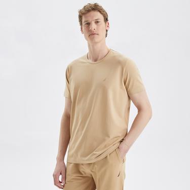  Nautica Erkek Bej T-Shirt