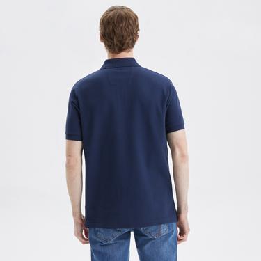  Nautica Erkek Lacivert Classic Fit Kısa Kollu Polo Yaka T-Shirt