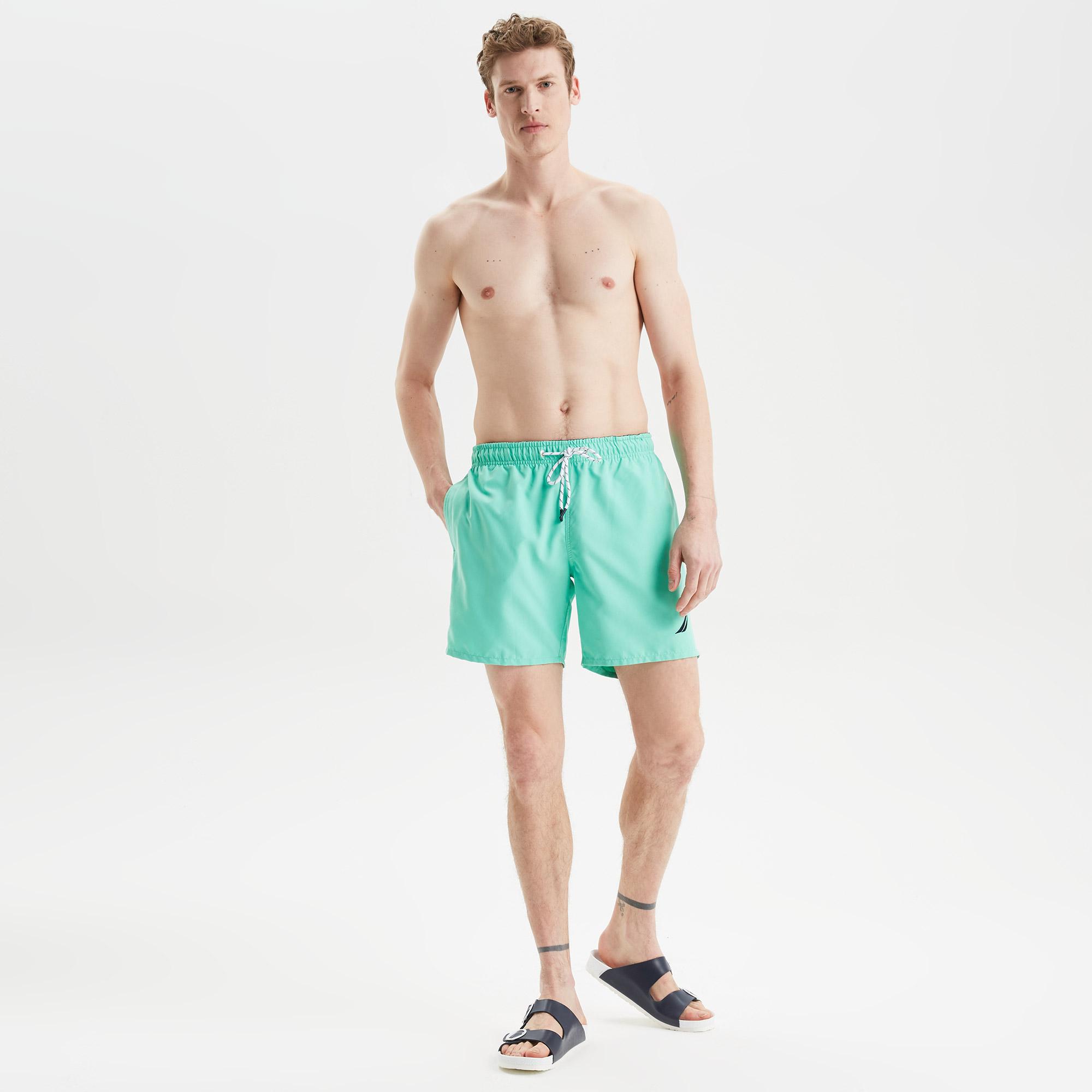 Nautica Erkek Yeşil Mayo Şort