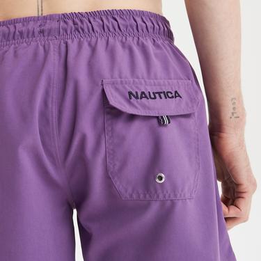  Nautica Erkek Mor Regular Fit Mayo Şort