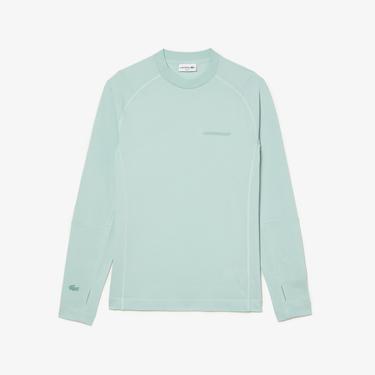  Erkek Slim Fit Bisiklet Yaka Yeşil T-Shirt