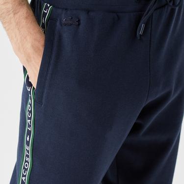  Erkek Regular Fit Baskılı Lacivert Eşofman Altı