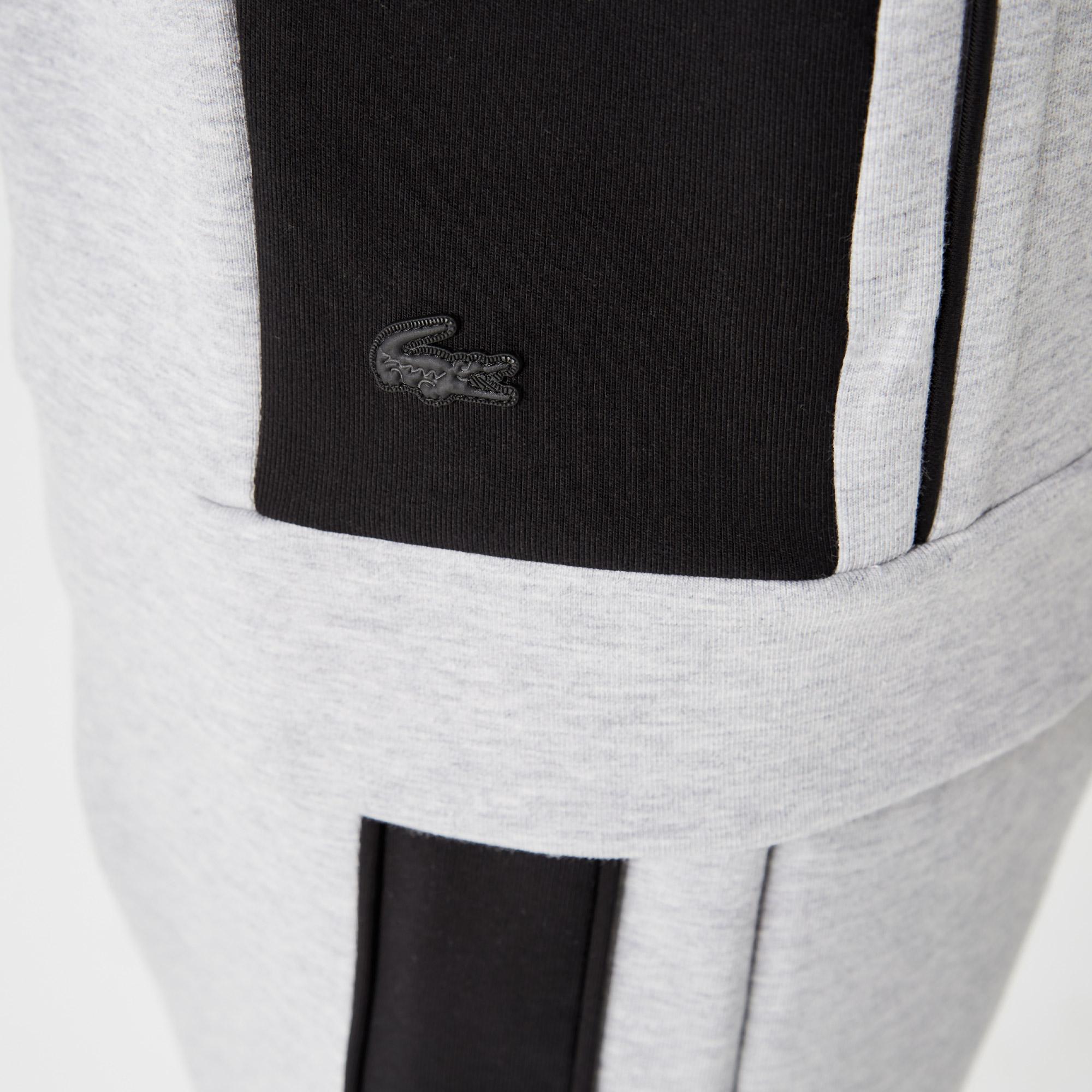 Erkek Relaxed Fit Kapüşonlu Baskılı Gri Sweatshirt