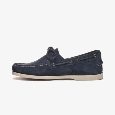 Sebago Portland Flesh Out Erkek Lacivert Süet Deri Ayakkabı