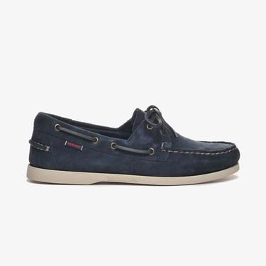  Sebago Portland Flesh Out Erkek Lacivert Süet Deri Ayakkabı
