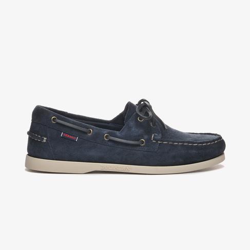 Sebago Portland Flesh Out Erkek Lacivert Süet Deri Ayakkabı