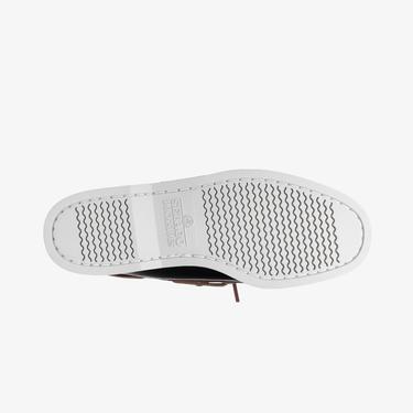  Sebago Portland Lea Wax Lea Erkek Siyah Deri Ayakkabı