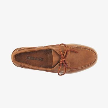  Sebago Docksides Portland Crazy Horse Erkek Kahverengi Deri Ayakkabı