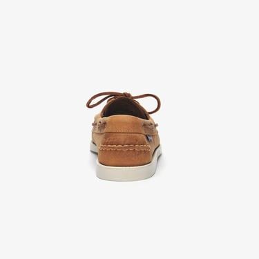  Sebago Docksides Portland Crazy Horse Erkek Kahverengi Deri Ayakkabı