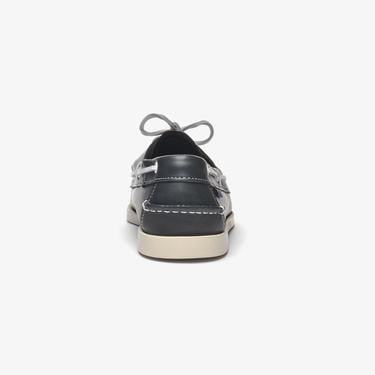  Sebago Docksides Portland Erkek Lacivert Deri Ayakkabı
