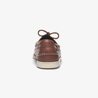  Sebago Docksides Portland Erkek Kahverengi Deri Ayakkabı