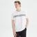 Nautica Erkek Beyaz Standart Fit Çizgili T-Shirt