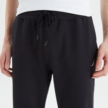  Nautica Erkek Siyah Standart Fit Eşofman Altı