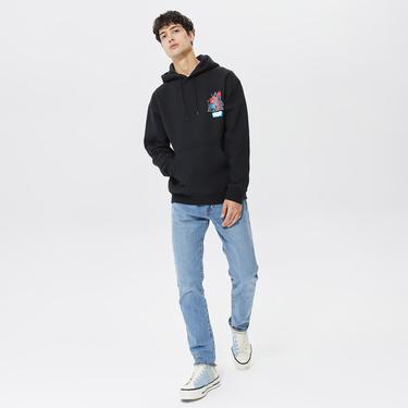  Huf Triangle Erkek Siyah Hoodie