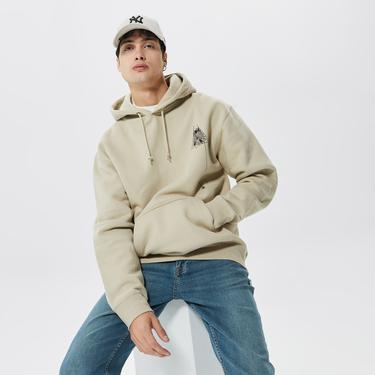  Huf Tangled Web Erkek Bej Hoodie
