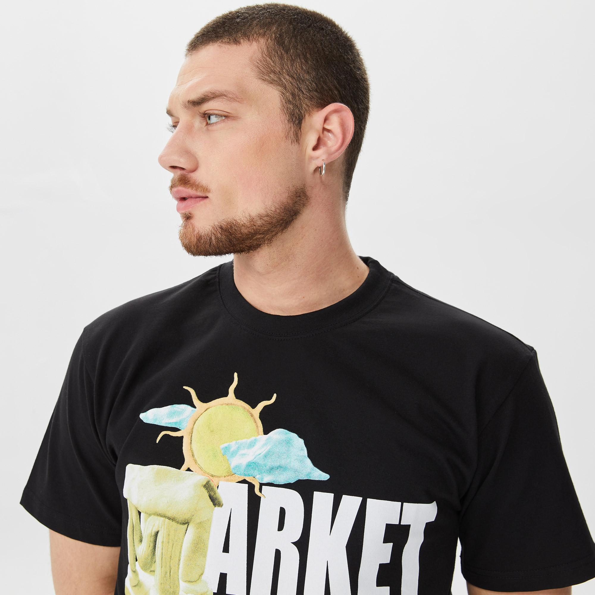 Market Institute Of The Mind Erkek Siyah T-Shirt