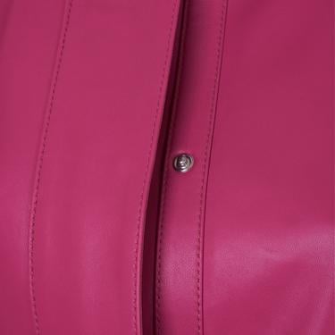  Maura Pembe Kadın Deri Ceket