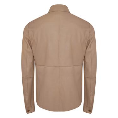  Maynor Erkek Çift Taraflı Deri Gömlek Ceket