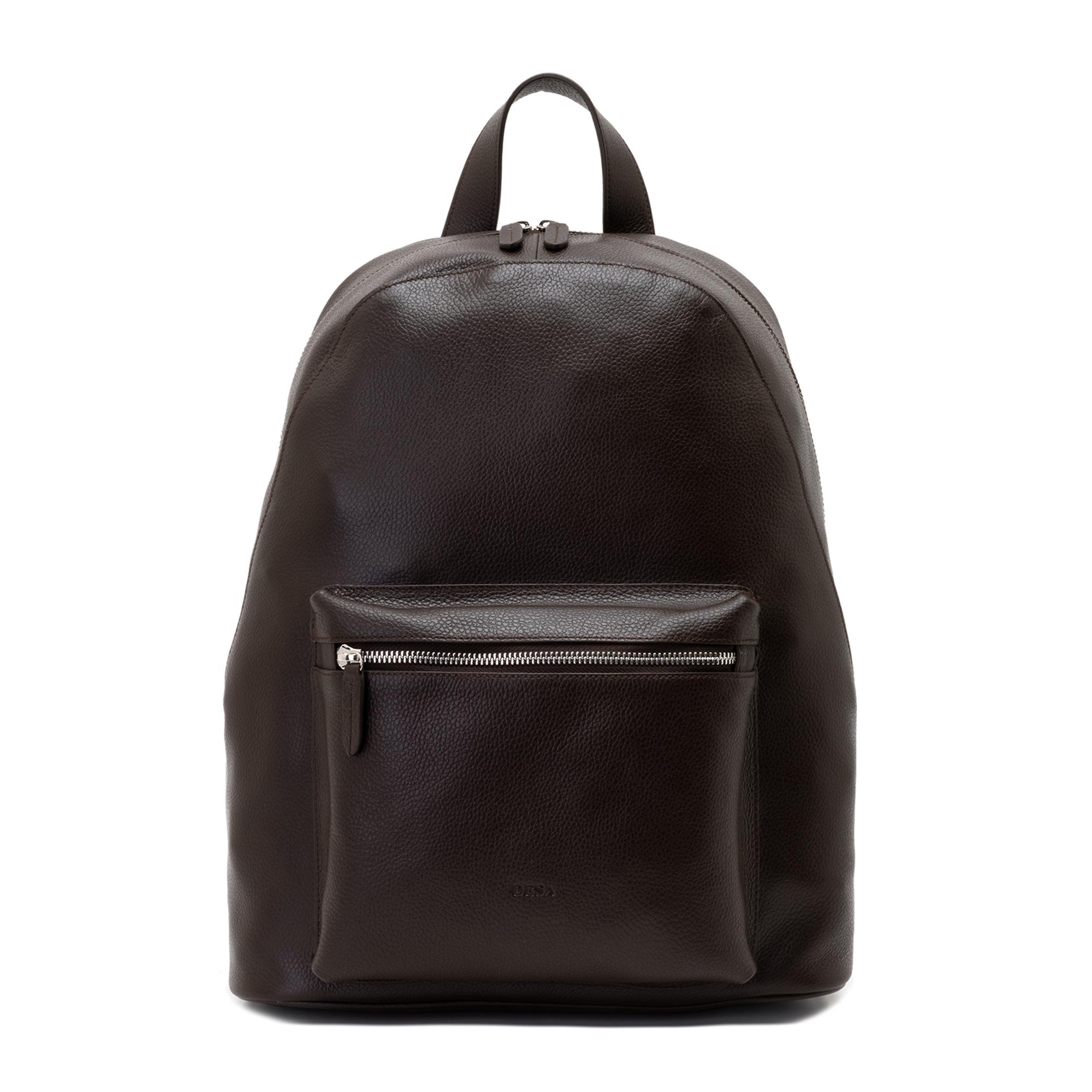 Glenn Kahve Erkek Deri Sırt Çantası