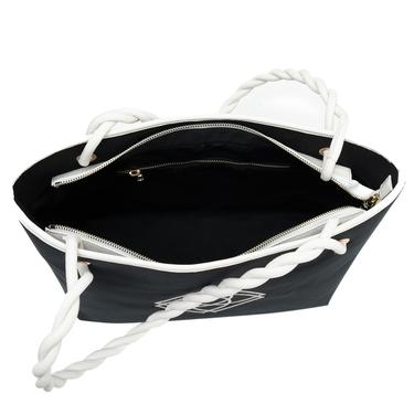  Darian Siyah Kadın Deri Omuz Çantası