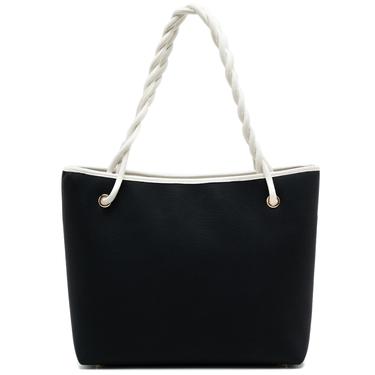  Darian Siyah Kadın Deri Omuz Çantası