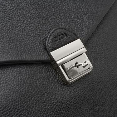  Trula Siyah Erkek Deri Evrak Çantası