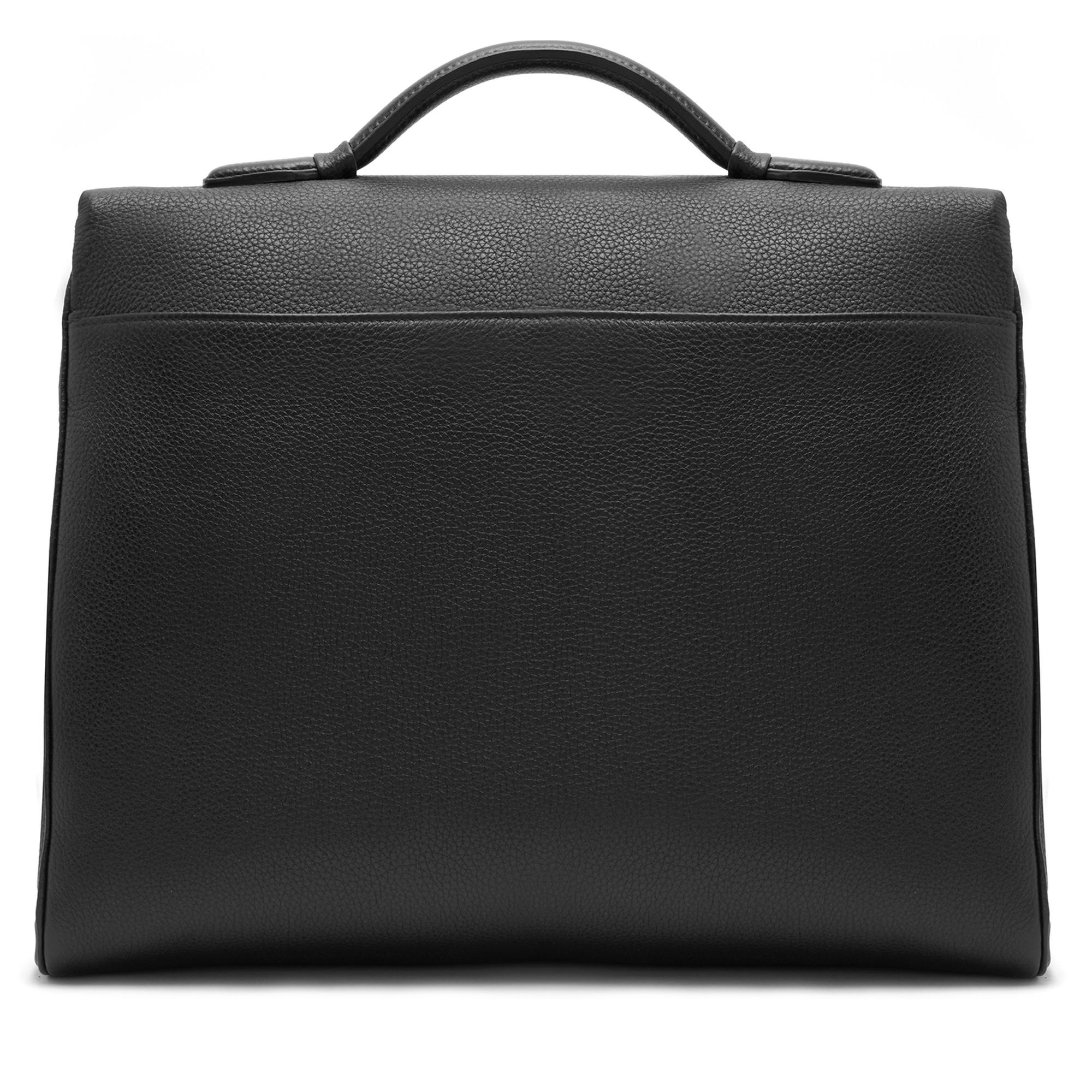 Trula Siyah Erkek Deri Evrak Çantası