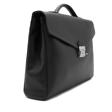  Trula Siyah Erkek Deri Evrak Çantası